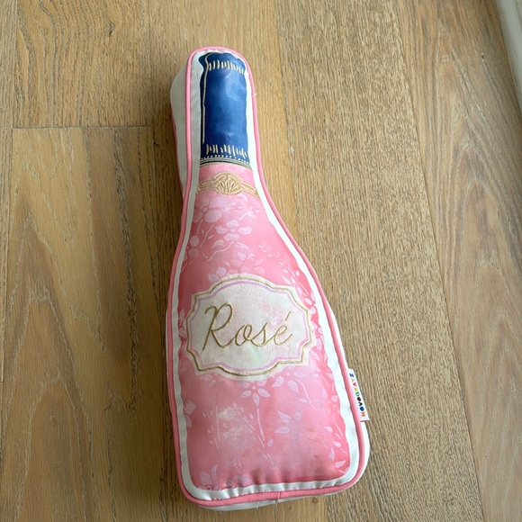 Novogratz Rose Bottle Pillow in Pink - Picture 1 of 4
